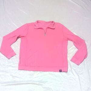 Margaritaville Men's 100% Cotton Quarter Zip Pull Over Size Large